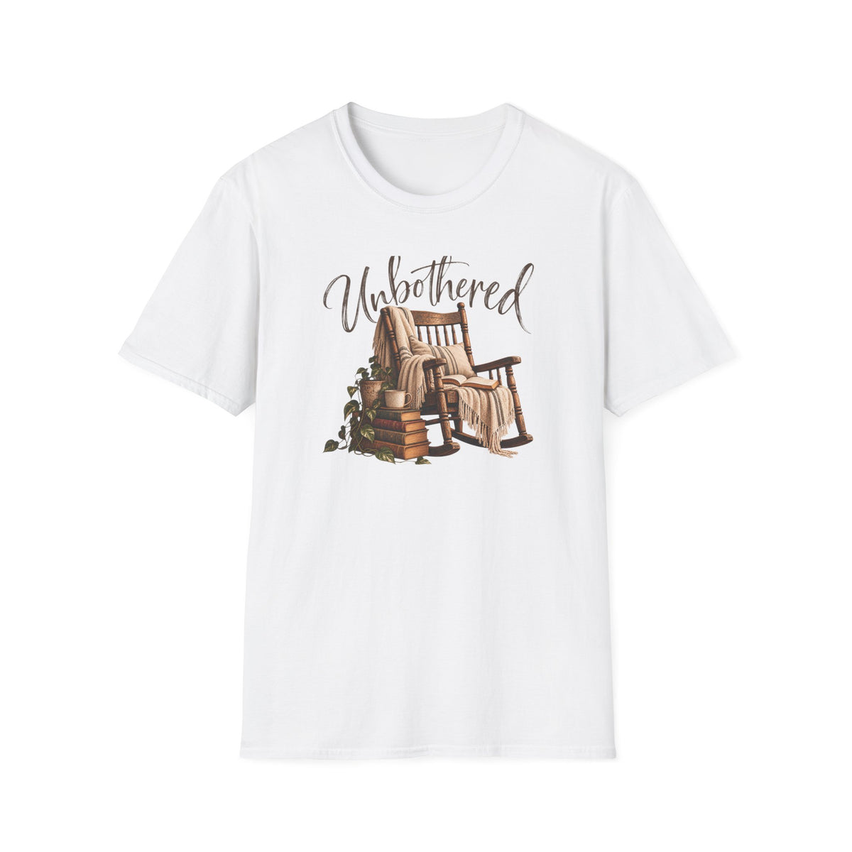 Unbothered – Vintage Cozy Reading Shirt