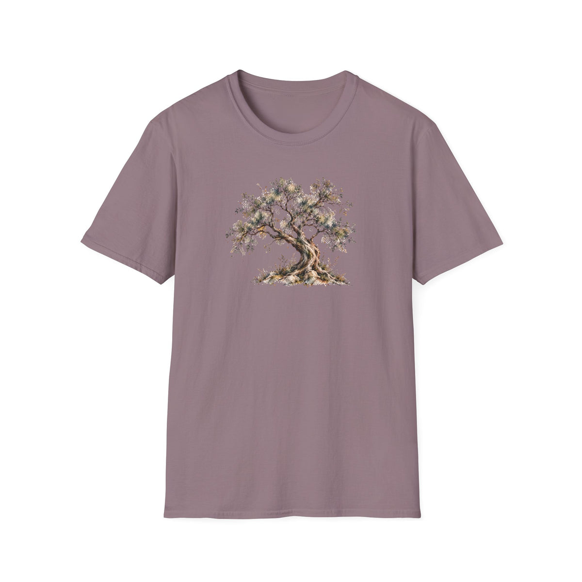 Vintage Watercolor Tree Shirt – Moody Botanical Graphic Tee