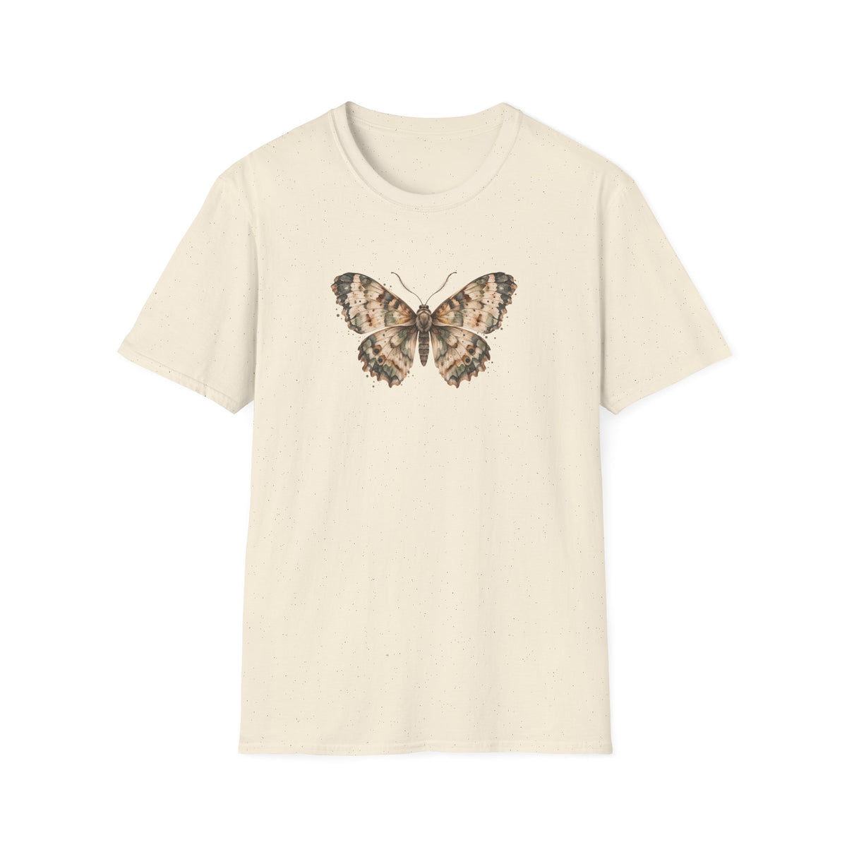 Quiet Flutter - Vintage Watercolor Moth Shirt