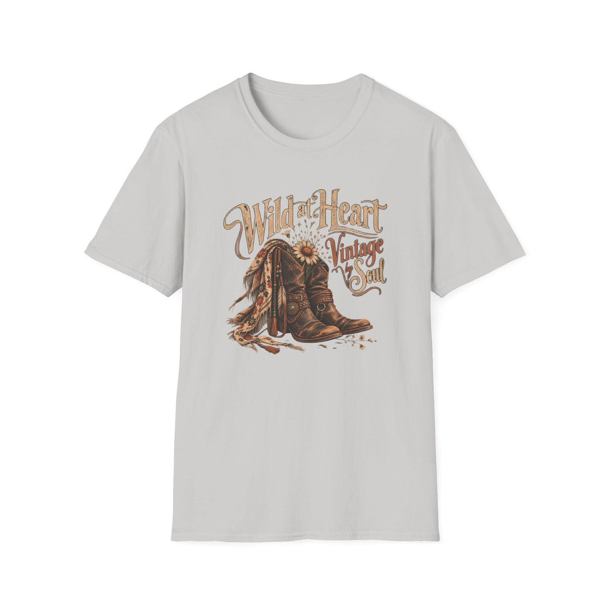Wild at Heart Vintage by Soul – Vintage Boho Graphic Tee