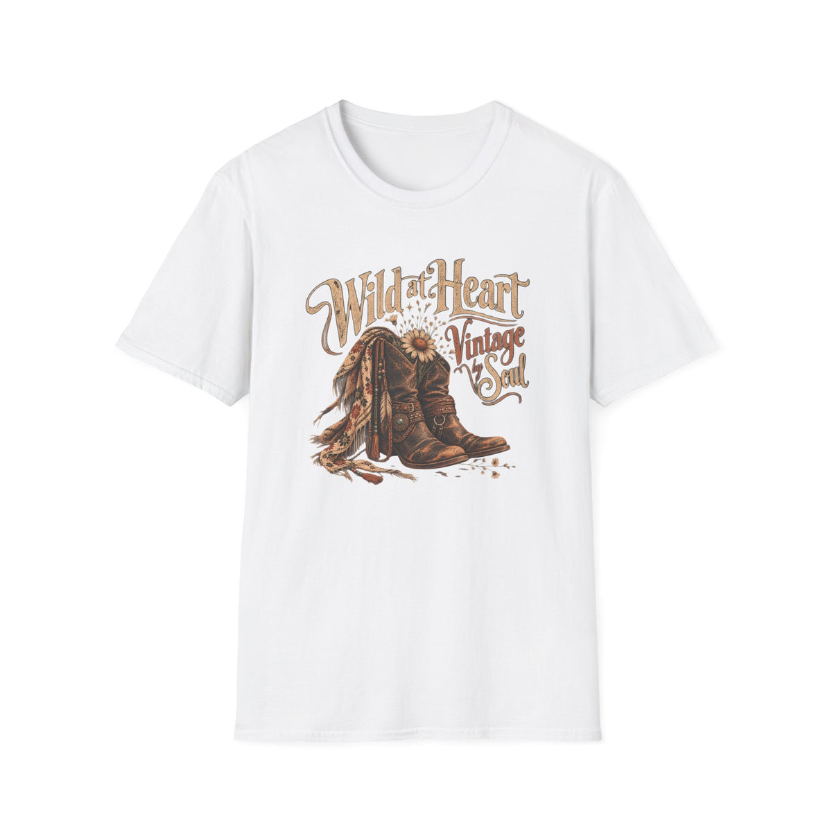 Wild at Heart Vintage by Soul – Vintage Boho Graphic Tee