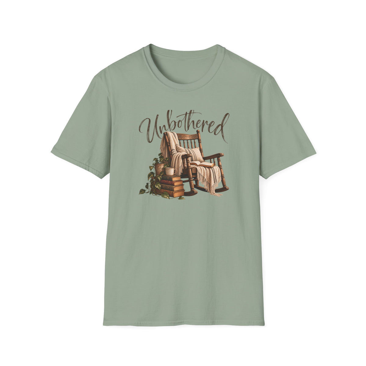 Unbothered – Vintage Cozy Reading Shirt