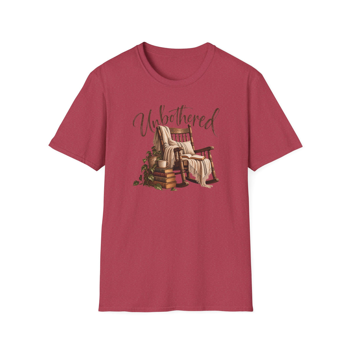 Unbothered – Vintage Cozy Reading Shirt