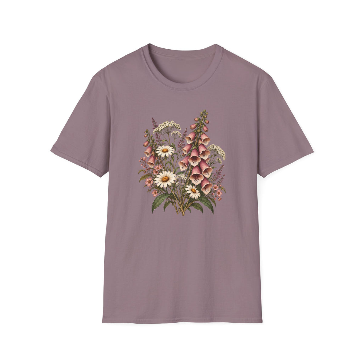 Woodland Foxglove: Vintage Foxglove Flower Shirt