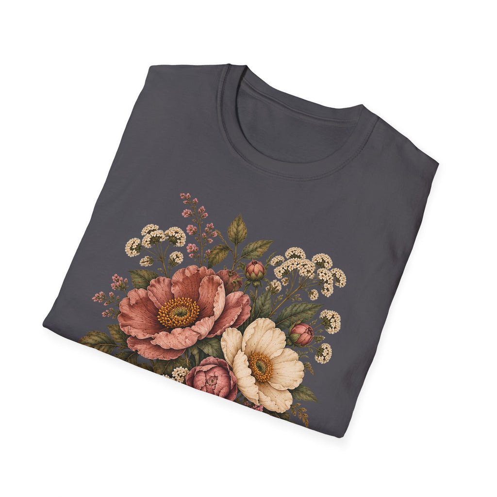 Heirloom Garden Blooms: Vintage Floral Shirt