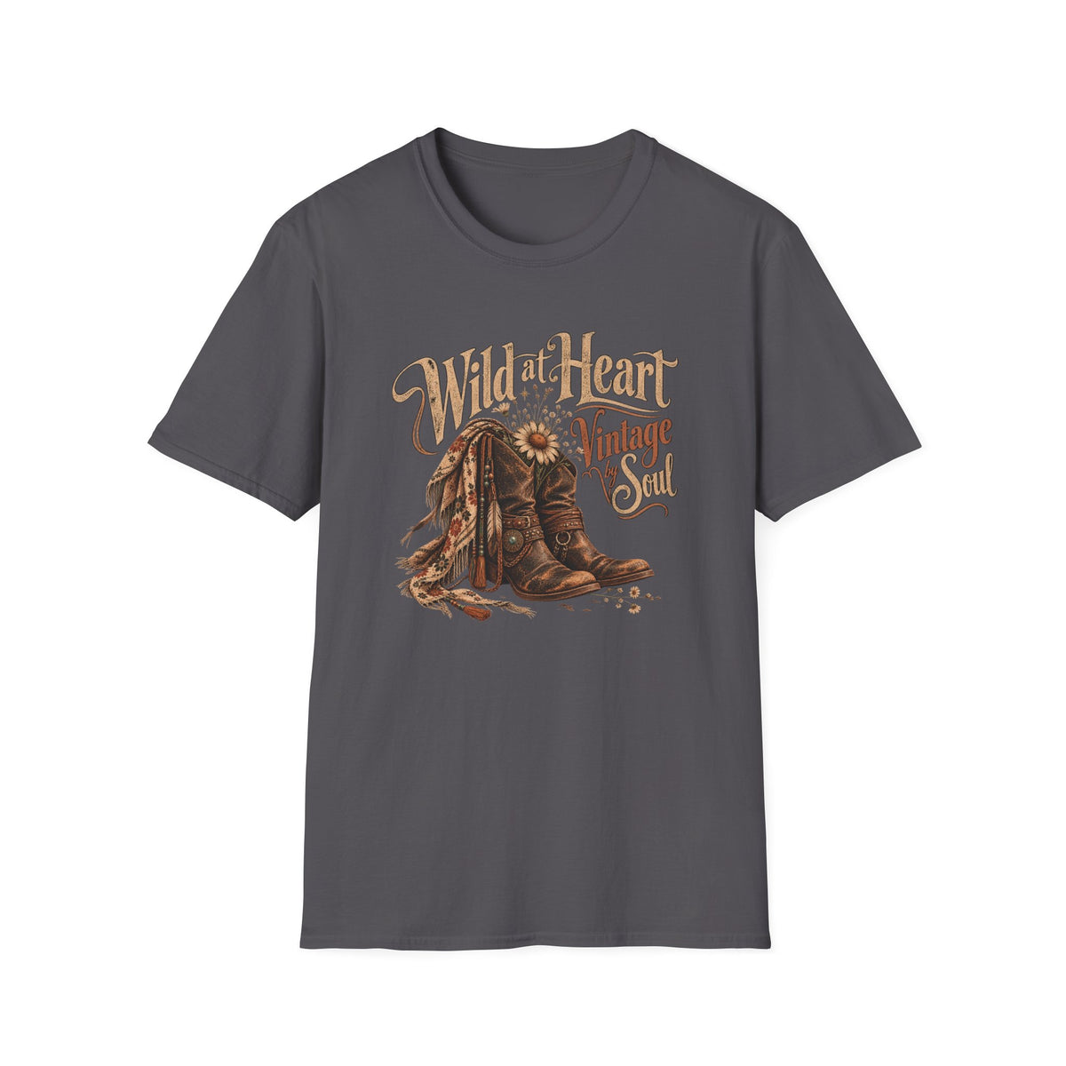 Wild at Heart Vintage by Soul – Vintage Boho Graphic Tee