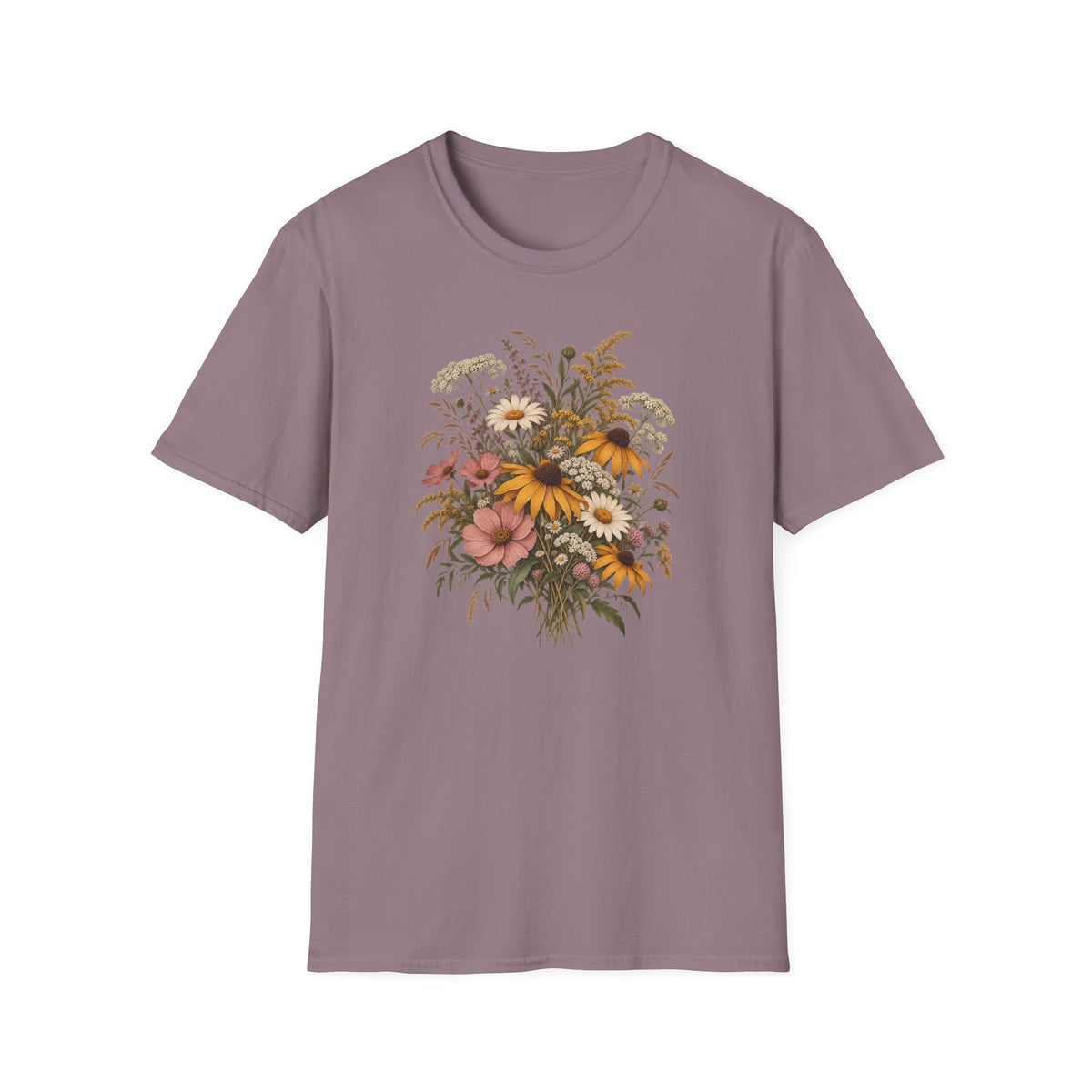 Golden Meadow Wildflowers: Vintage Wildflower Shirt