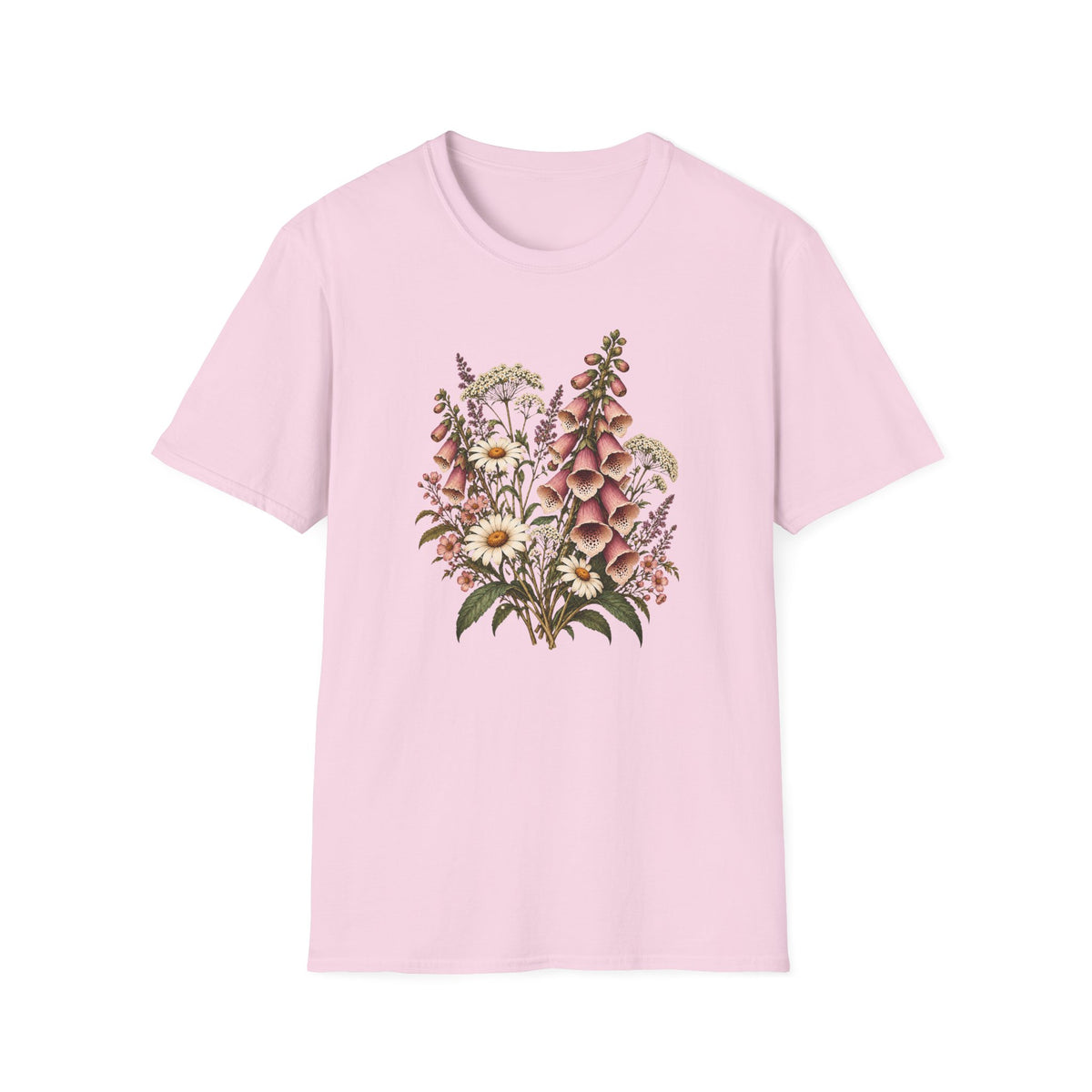 Woodland Foxglove: Vintage Foxglove Flower Shirt