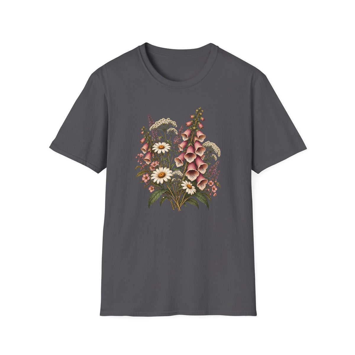 Woodland Foxglove: Vintage Foxglove Flower Shirt
