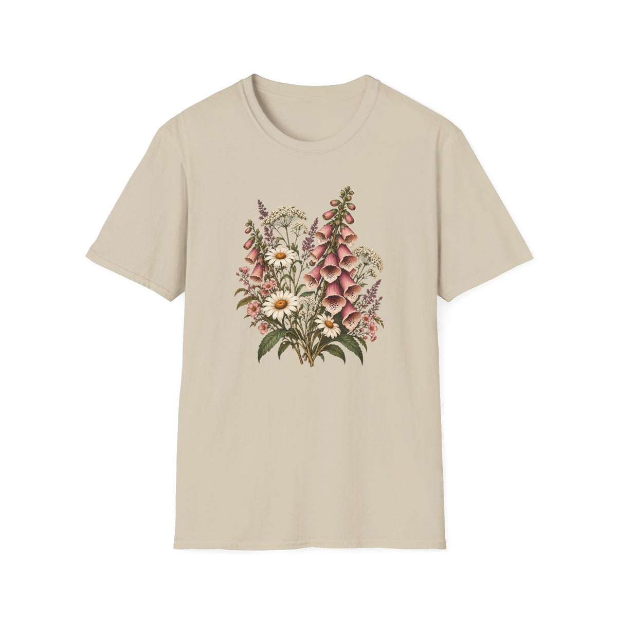 Woodland Foxglove: Vintage Foxglove Flower Shirt
