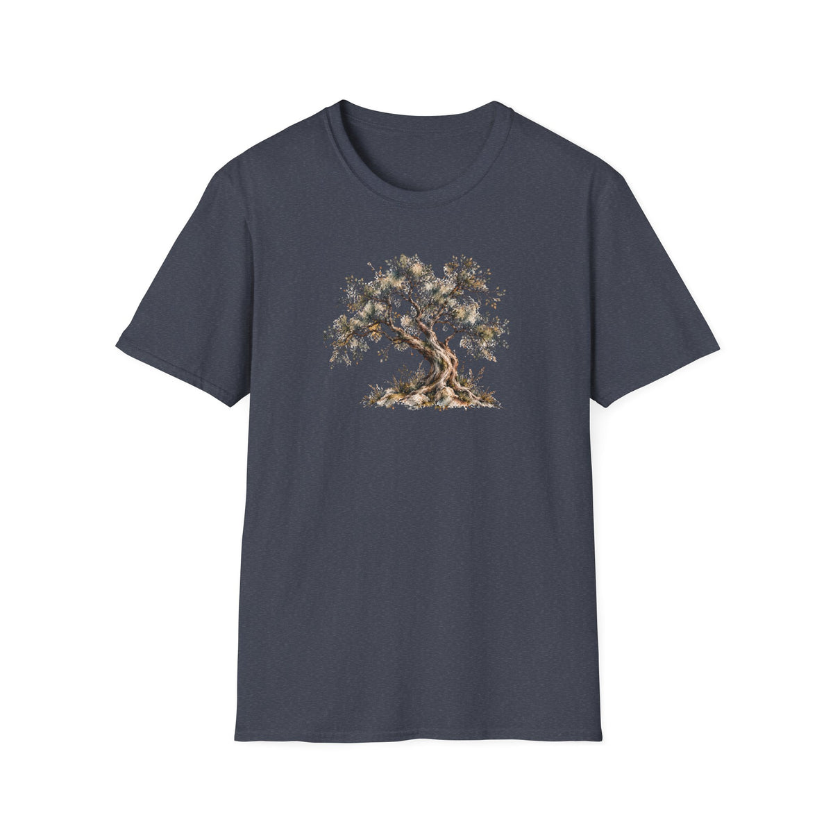 Vintage Watercolor Tree Shirt – Moody Botanical Graphic Tee