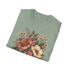 Heirloom Garden Blooms: Vintage Floral Shirt