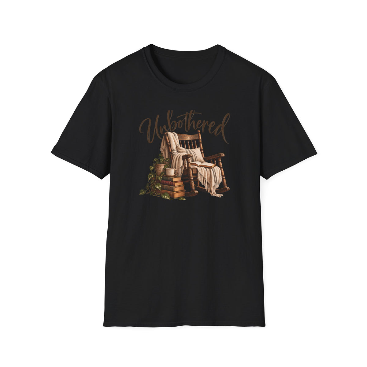Unbothered – Vintage Cozy Reading Shirt