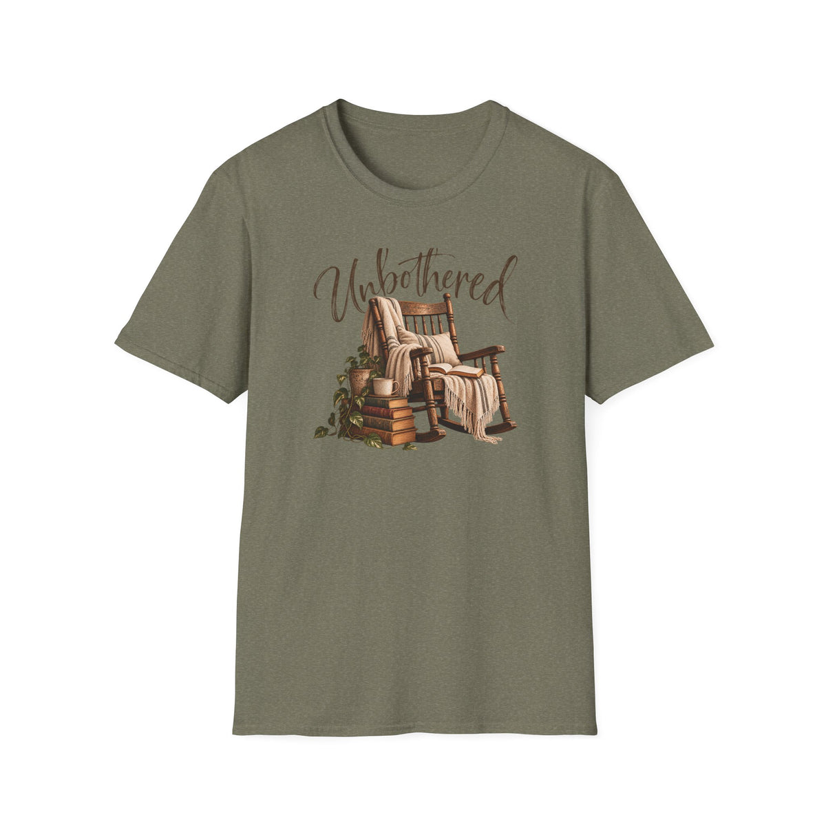 Unbothered – Vintage Cozy Reading Shirt