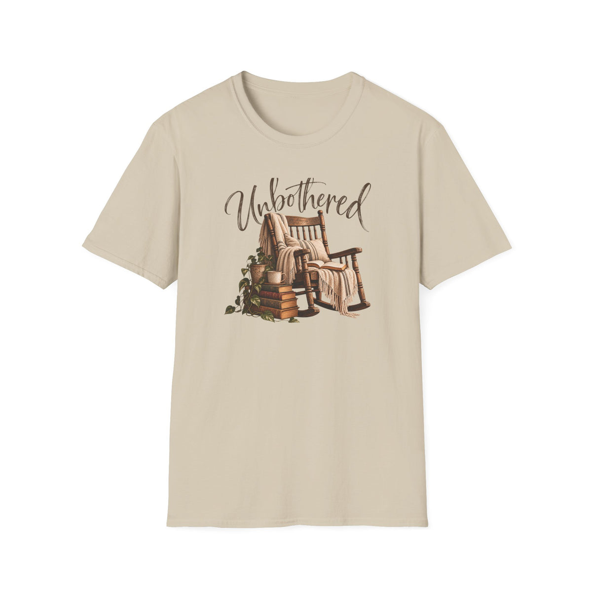 Unbothered – Vintage Cozy Reading Shirt