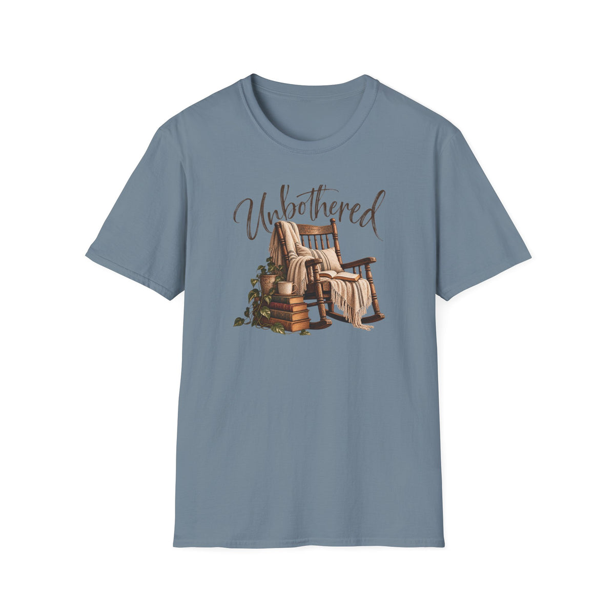 Unbothered – Vintage Cozy Reading Shirt