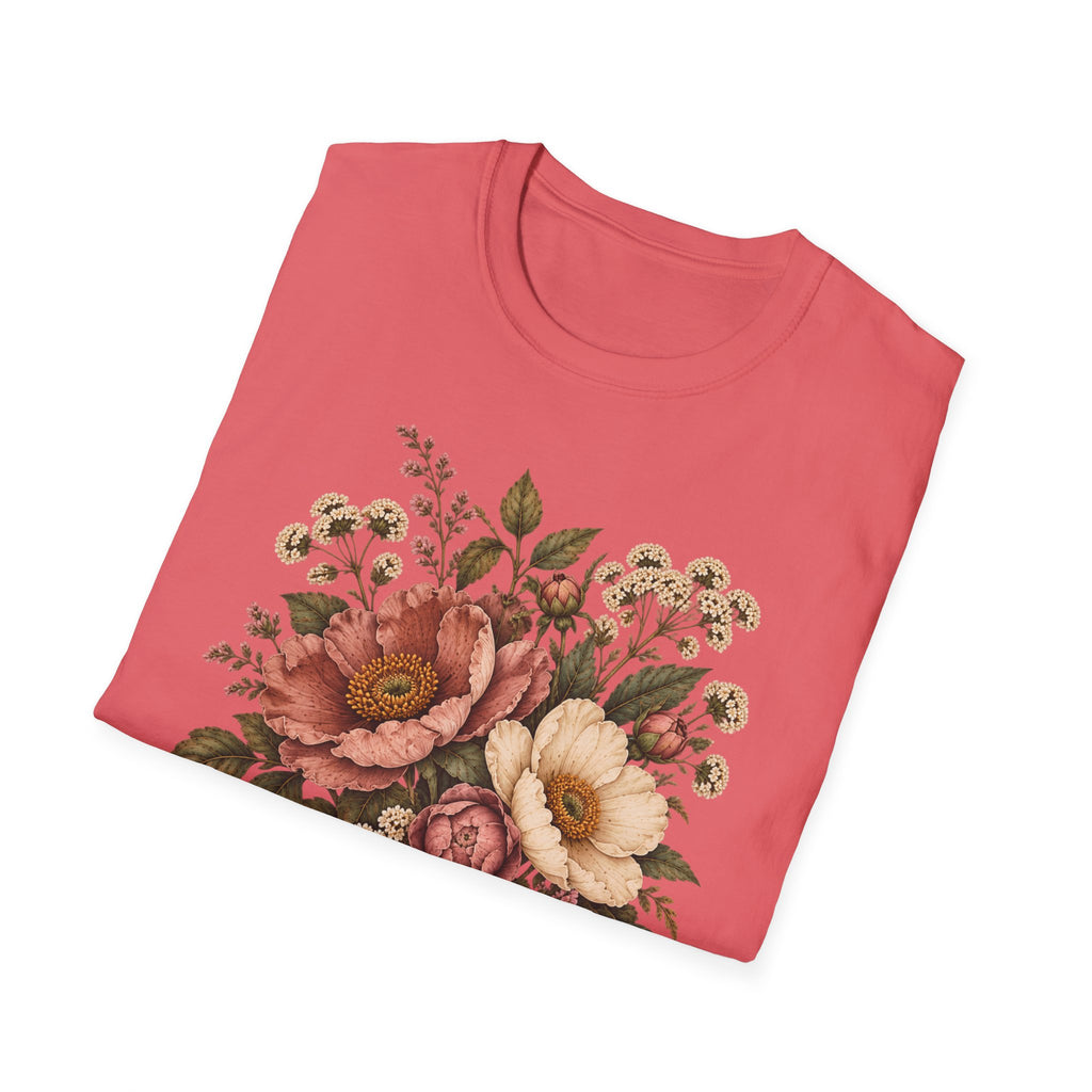 Heirloom Garden Blooms: Vintage Floral Shirt