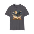 Dreamer Vintage Book Shirt – Whimsical Celestial Graphic Tee