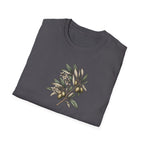 Vintage Olive Branch – Minimalist Botanical Shirt