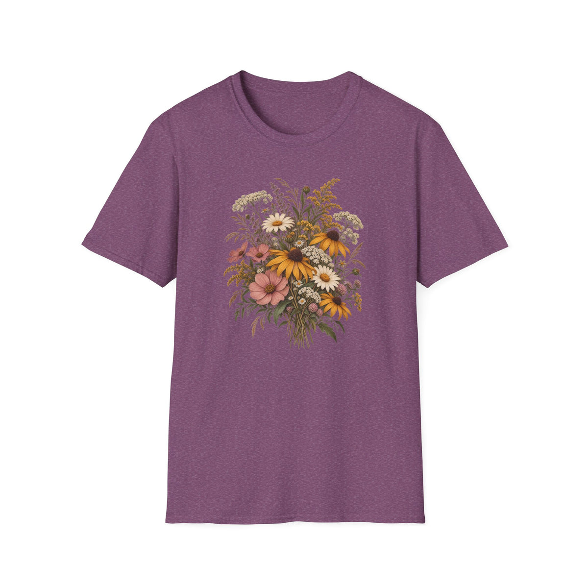 Golden Meadow Wildflowers: Vintage Wildflower Shirt
