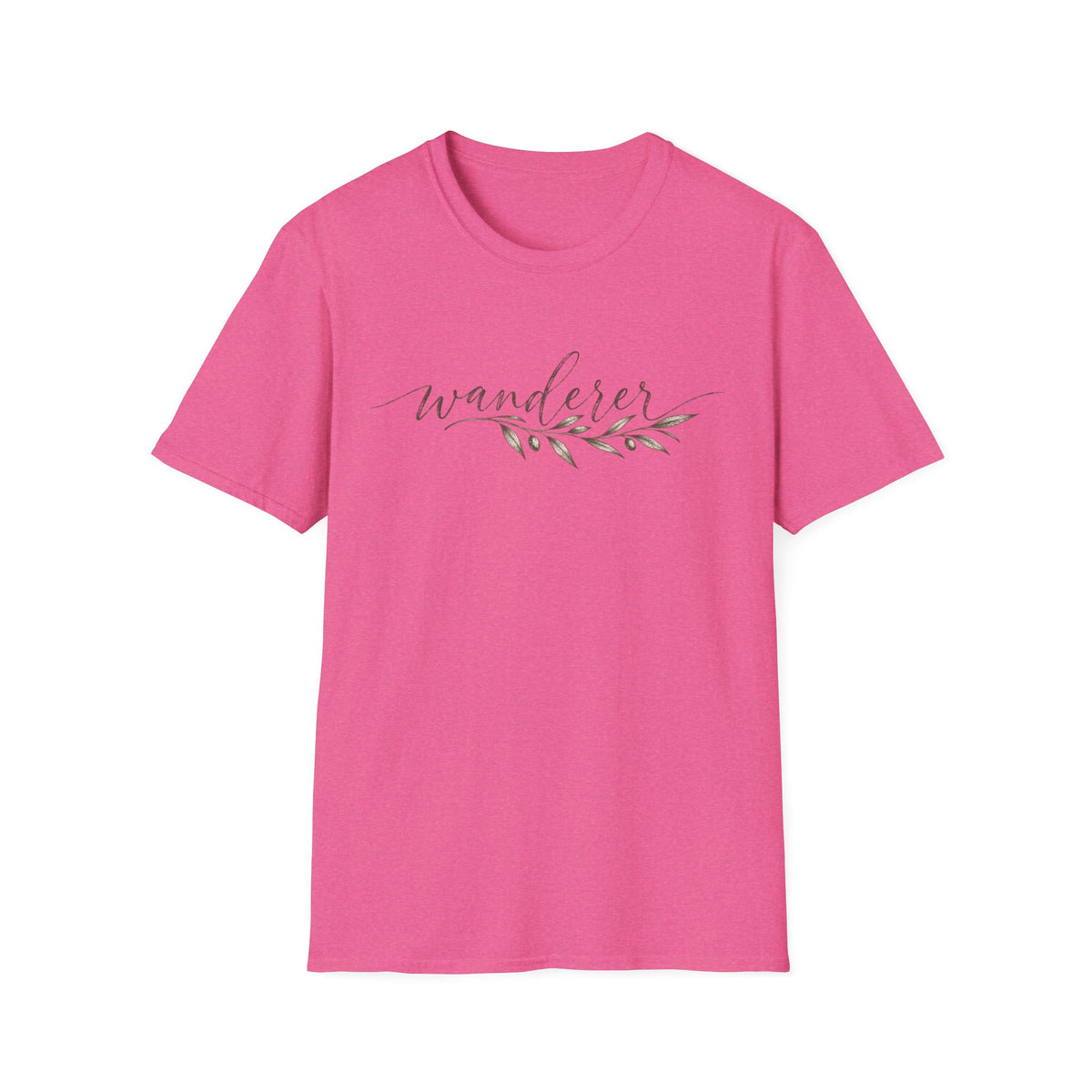Wanderer Minimalist Shirt – Vintage Olive Branch Tee