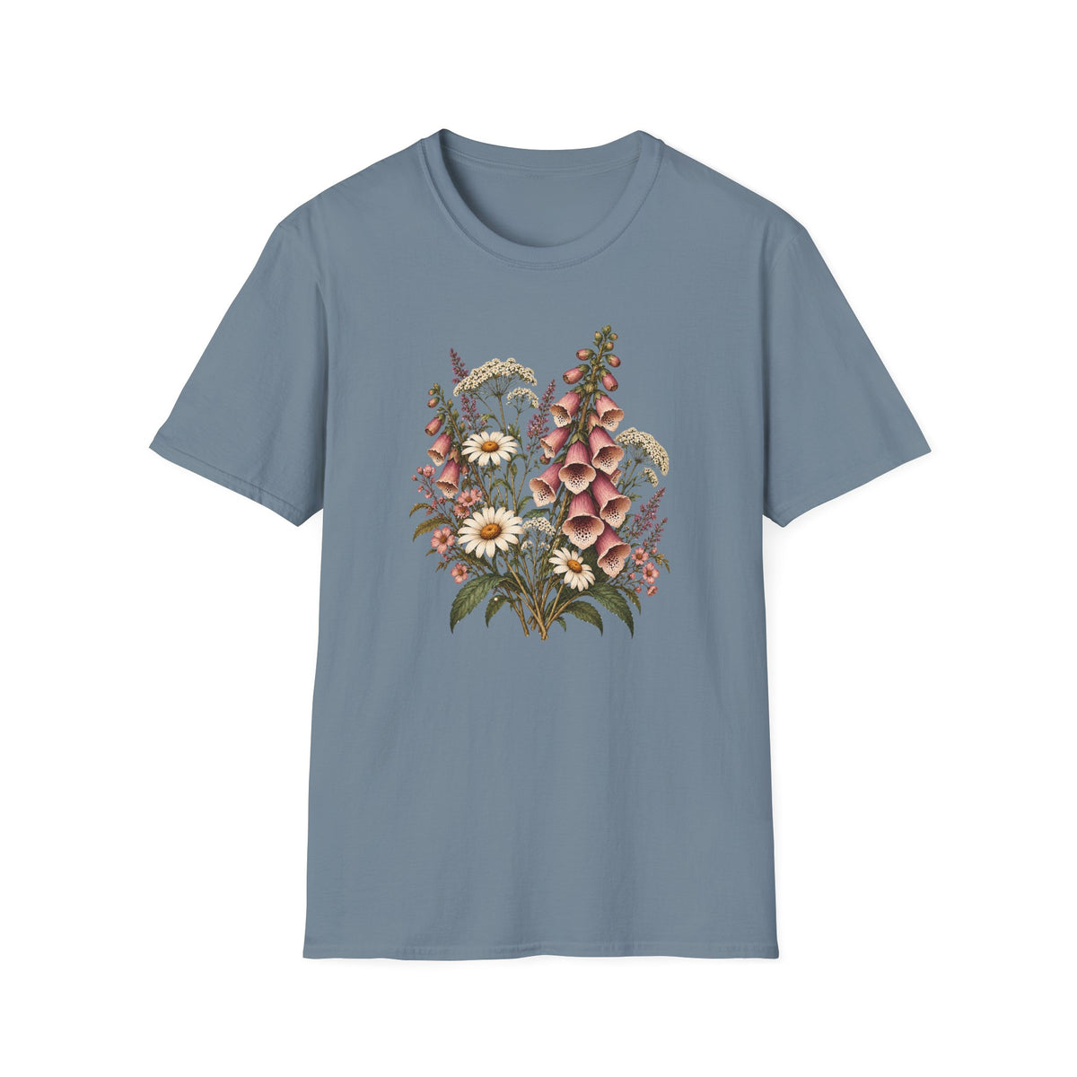 Woodland Foxglove: Vintage Foxglove Flower Shirt