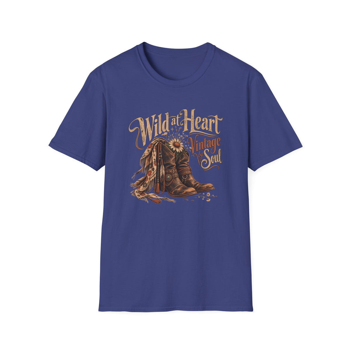 Wild at Heart Vintage by Soul – Vintage Boho Graphic Tee