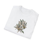 Vintage Olive Branch – Minimalist Botanical Shirt