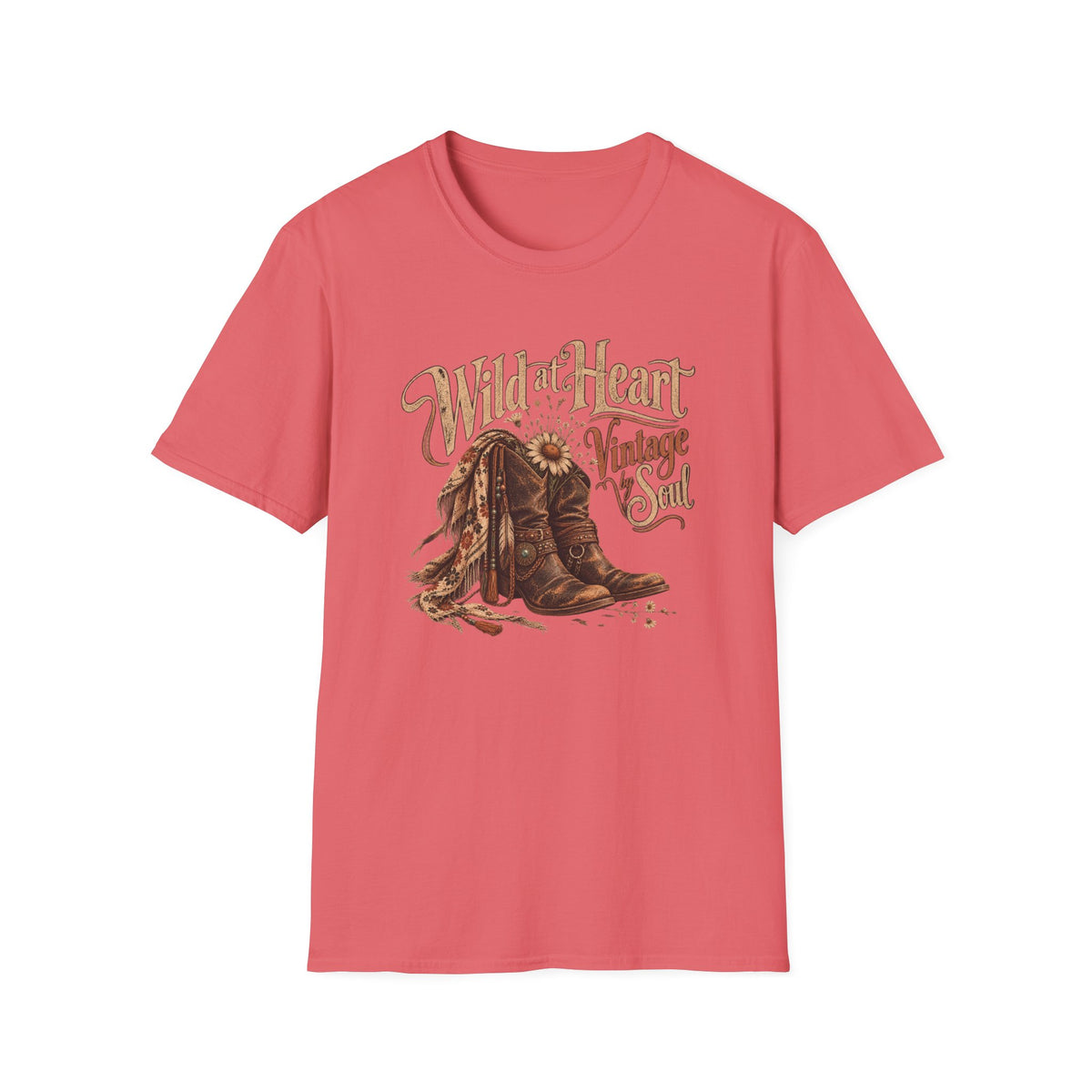 Wild at Heart Vintage by Soul – Vintage Boho Graphic Tee