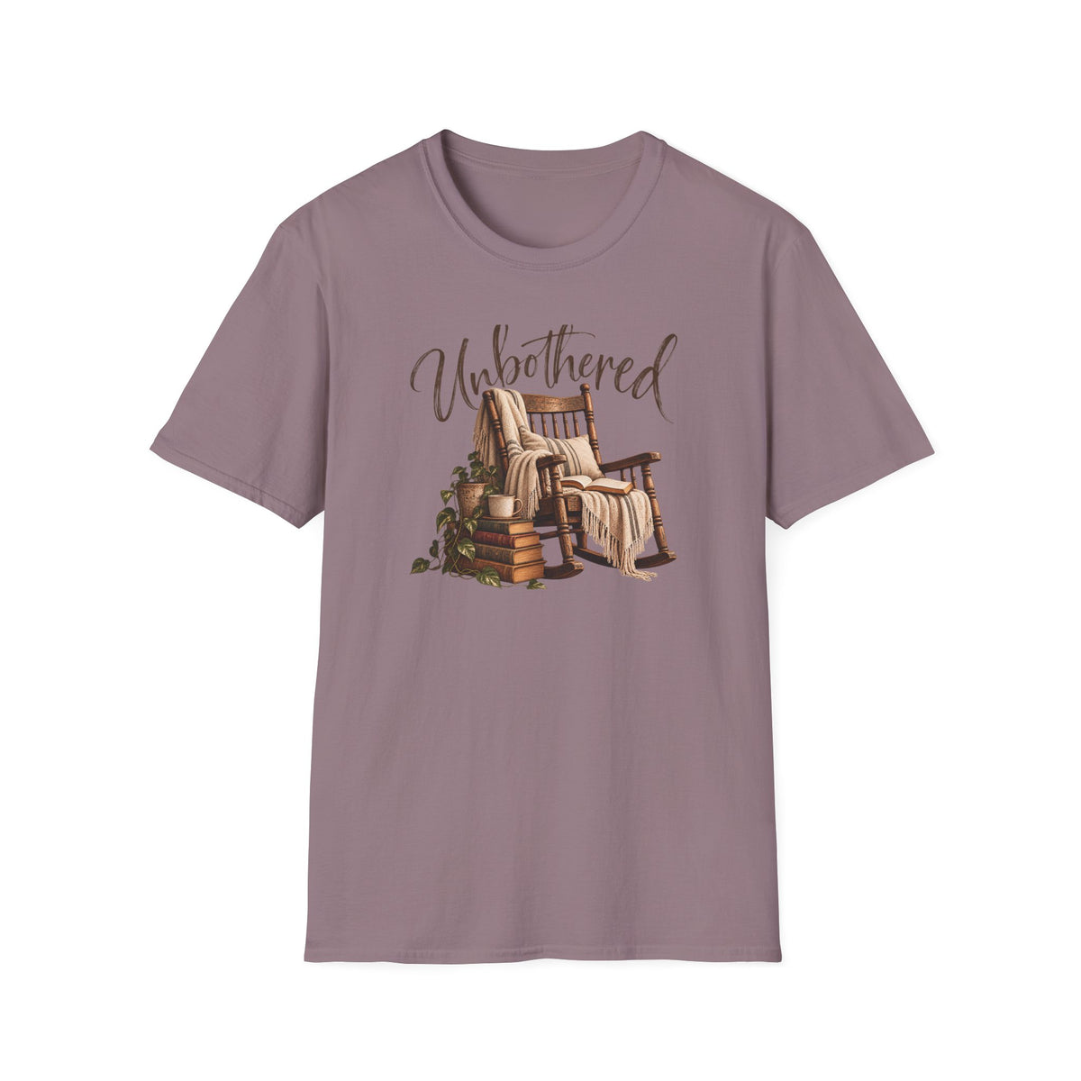 Unbothered – Vintage Cozy Reading Shirt