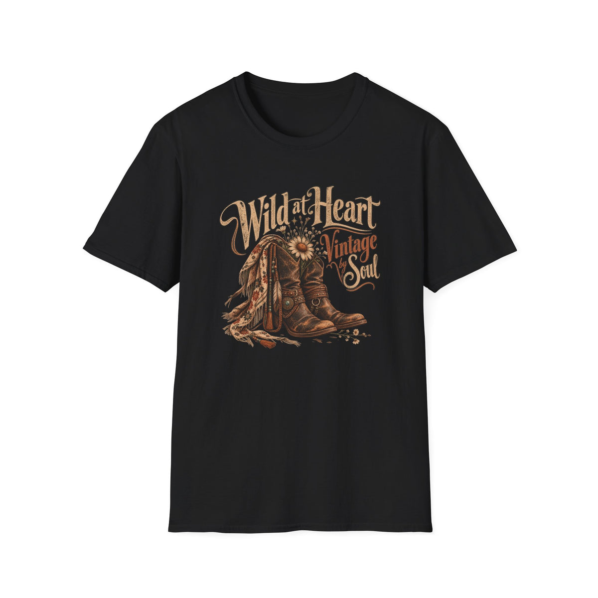Wild at Heart Vintage by Soul – Vintage Boho Graphic Tee