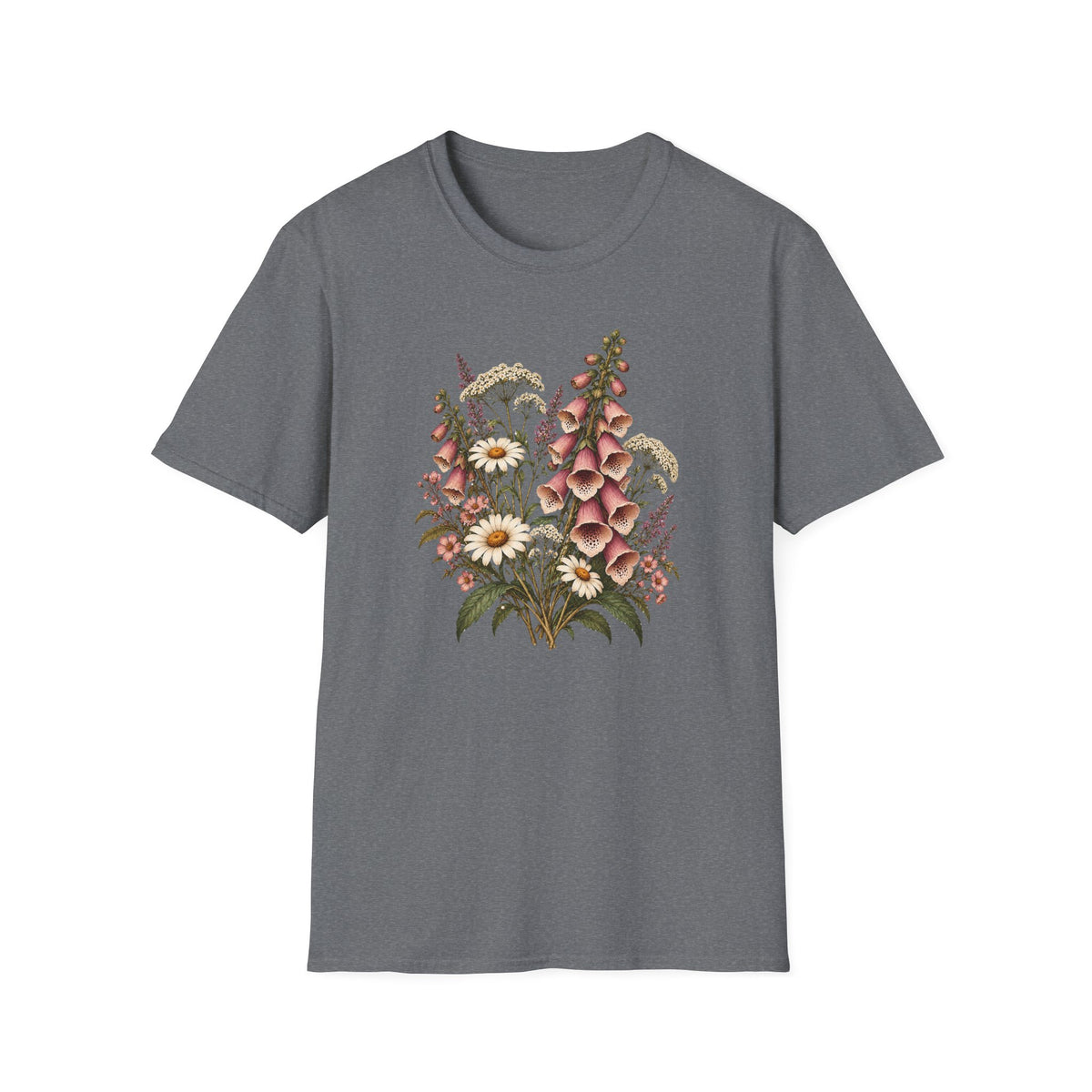 Woodland Foxglove: Vintage Foxglove Flower Shirt