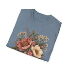 Heirloom Garden Blooms: Vintage Floral Shirt